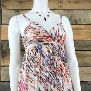 HANG TEN LAYERED MINI DRESS